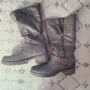 Zip Up Boots